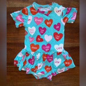 Posh Peanut Valentines Heart Candy dress